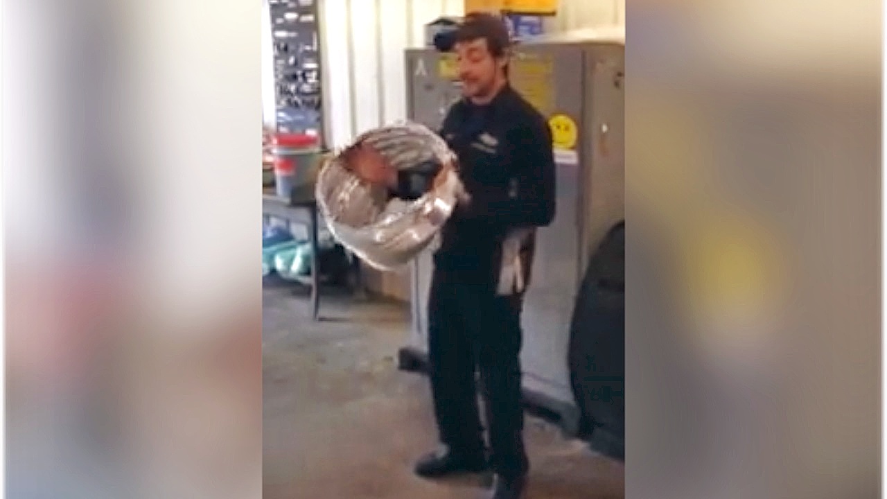 The Big Show Video of the Day How An HVAC Guy Hides from the Cops